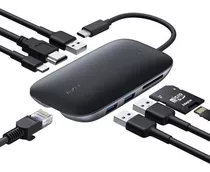 Aukey Hub 8 En 1 Link Pd Pro Usb-c  Cb-c71