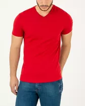 Camisetas Unisex Cuello En V En Colores-algodón 180 Gramos 