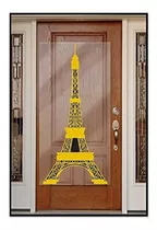 Beistle 54727 Torre Eiffel Puerta Protectora 30 X 5 Oronegro