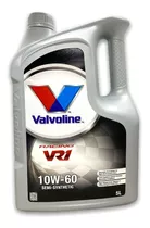 Aceite 10w60 Valvoline Vr1  Racing Competicion X 5 Litros