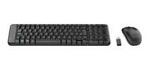 Kit Teclado E Mouse Sem Fio Logitech Mk220 Abnt2 920-004431