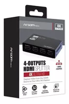 Splitter Argom Arg-av-5114 Hdmi 4 Salidas 4k Hd