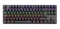 Teclado Gamer T-dagger Bora T-tgk313-bl Rgb Rainbow Sp Blue