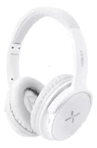 Auriculares Inalámbricos Bluetooth 5.0 Noblex Hp350bt Usb-c Color Blanco