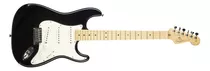 Guitarra Eléctrica Fender American Standard Stratocaster Color Bk Mn Material Del Diapasón Maple Orientación De La Mano Diestro