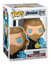 Figura De Accion Thor 1117 Avengers Endgame Marvel Ver. Glow In The Dark  / Special Edition Funko Pop 