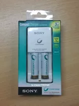 Cargador De Pilas Aa-aaa Sony Con 2 Pilas Aa 2100mah Recarg