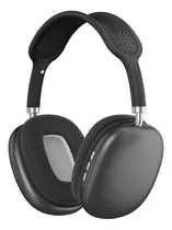 Headphone S/fio Bluetooth C/microfone Max P9 Air Premium Cor Preto