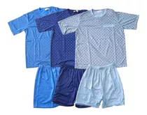 Pack 3 Pijamas Hombre Verano Algodón