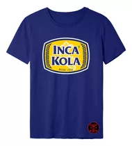 Polo Personalizado Logo Retro  Gaseosa Inca Kola 