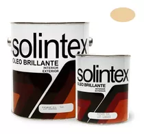 Pintura Esmalte Marfil Clasico 511 Brillante Galon Solintex