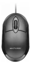 Mouse Multilaser  Convencional Office Mo300 Negro