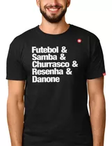 Camiseta Camisa Boleiro Time Futebol Frase Futebol E Samba