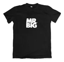 Camiseta Mr Big Banda Hard Rock Musica Unissex
