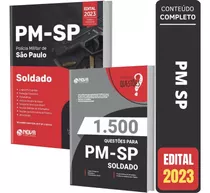 Kit Apostila Pm Sp Soldado + Livro Questões Gabaritadas 