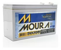 Bateria Moura Nobreak Alarmes Cerca Elétrica 12v 7ah Selada