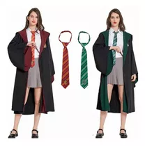 Capa De Harry Potter Bordada Con Corbata De Insignia 2piezas