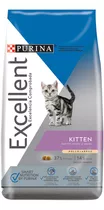 Alimento Excellent Kitten Para Gato De Temprana Edad Sabor Pollo Y Arroz En Bolsa De 7.5 kg