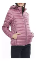 Campera Mujer Capucha Desmontable Canelon Importada 21215960