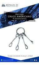 Herraje Cruce Americano (4 Extensiones)