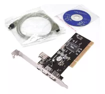 Placa Controladora Pci 3 Puertos Firewire Ieee 1394 