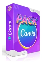 Mega Pack 1 Milhão Canva Psd Ai Corel - Cursos Bônus E Mais!