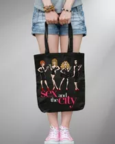 Tote Bag- Bolsa De Sex And The City Cartoon