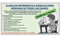 Clases De Informática A Domicilio Para Todas Las Edades.