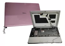 Carcaça Netbook Philco Phn 11a  Rosa Usado Base Tampas