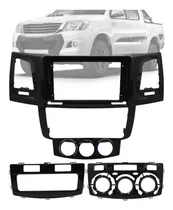 Frente Marco Pantalla Radios 2 Din9  Toyota Hilux 2007/2014