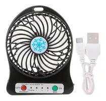 Ventilador De Mesa Usb Mini Ventilador Portátil Usb De Mesa 3 Velocidades Mini Azul Con 4 Aspas De  Plástico, 3  De Diámetro 4.5w 5 v