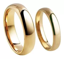 Aro Alianzas Matrimonio  Oro18k Cristales Joyeria Gold