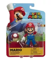 Nintendo Super Mario Figura De Acción De Mario De 10.6cm