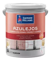 Pinturas Sherwin Williams Rec. Especial Para Azulejos 3.6 Lt Acabado Semibrillo Color Blanco