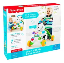 Apoiador Zebra Colorido Para Bebês Fisher Price Dlh48 Mattel