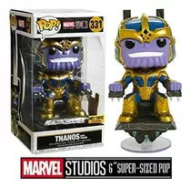 Figura De Acción  Thanos With Throne De Funko Pop!