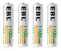 Pila Bateria Aaa 1100mah Recargable Pack 4