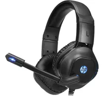 Headset Gamer Hp Dhe8002 Iluminado Com Fio Pc Pronta