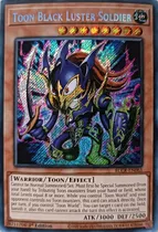 Yugioh! Toon Black Luster Soldier Blcr-en065 1st E Secret