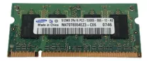 Memória Ram 512mb Samsung Para Notebooks M470t6554ez3-ce6