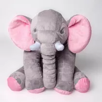 Almofada Travesseiro Elefante Pelúcia Bebê Antialérgico 