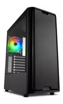 Gabinete Gamer Atx Sharkoon Sk3 Rgb Vidrio Templado Malla Color Negro