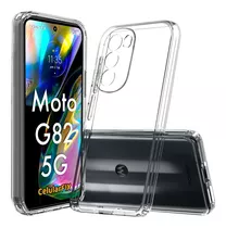 Funda Transparente P/ Moto G82 5g, Space C/ Cristal