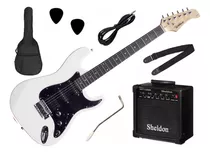 Kit Guitarra Waldman Street St-111 + Amp E Acessórios - Cor St-211 Sv