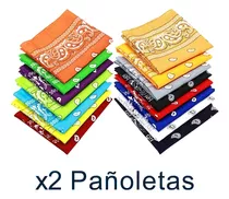 Pañoletas Pañuelos Bufanda Bandana Accesorio Unisex +colores