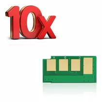 10x Chip Do Toner P/ Samsung D105 Scx-4623 Scx-4600 Mlt-d105