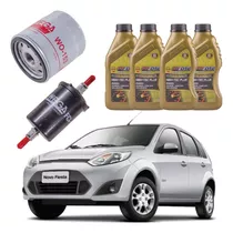 Kit 4 Litros Óleo 5w20 E Filtros Ford Ka Ecosport New Fiesta