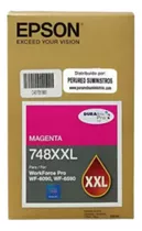 Tinta Epson 748xxl  Magenta Original Para Wf 6090-6590