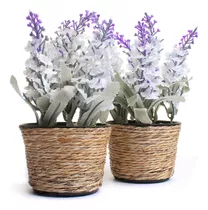Planta Artificial Decorativa Vaso De Flores Arranjo De Mesa
