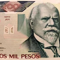 1 Billete De 2000 Pesos Nuevo Sin Circular De Familia A